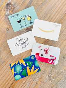 Assorted Gift Cards